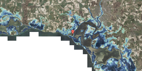 Stomflod og havvand på Wondasvej 67F, 4736 Karrebæksminde