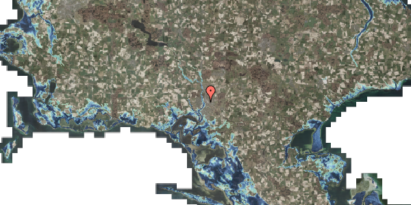 Stomflod og havvand på Østergade 12G, 4700 Næstved