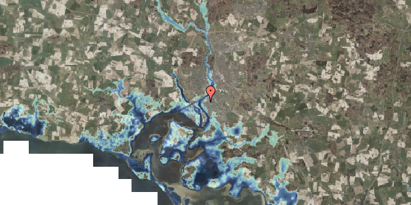 Stomflod og havvand på Åderupvej 75, 4700 Næstved