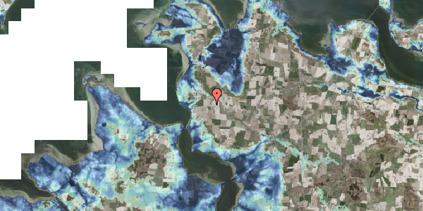 Stomflod og havvand på Alstrup Skovvej 2, 4840 Nørre Alslev