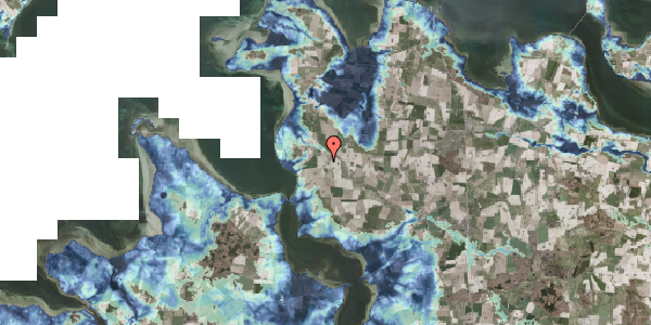 Stomflod og havvand på Alstrup Skovvej 5, 4840 Nørre Alslev