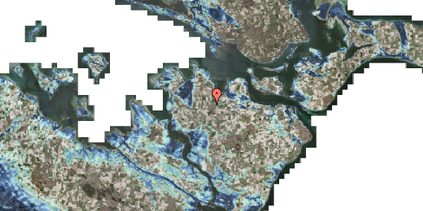 Stomflod og havvand på Anemonevej 1, 4840 Nørre Alslev