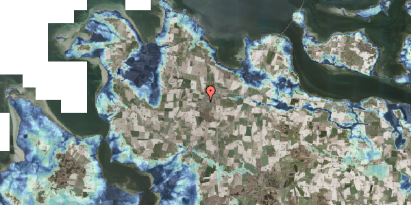 Stomflod og havvand på Bellisvej 5, 4840 Nørre Alslev