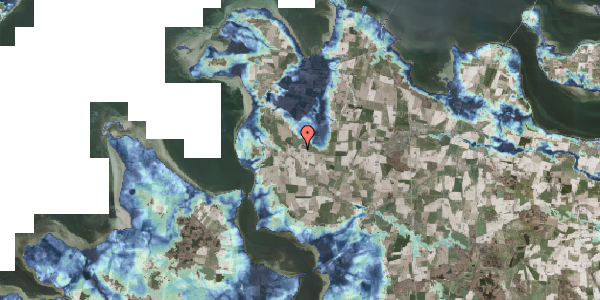Stomflod og havvand på Brarupvej 7, 4840 Nørre Alslev