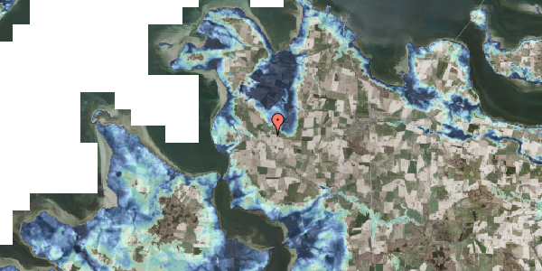 Stomflod og havvand på Brarupvej 11, 4840 Nørre Alslev