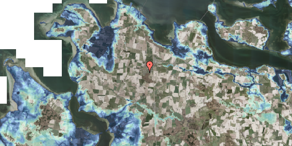 Stomflod og havvand på Bøstrupvej 36, 4840 Nørre Alslev