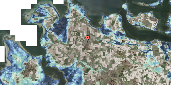 Stomflod og havvand på Døvnældevej 27, 4840 Nørre Alslev