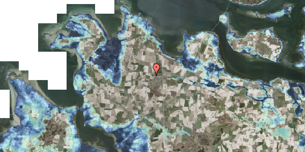 Stomflod og havvand på Gåbensevej 17B, 4840 Nørre Alslev