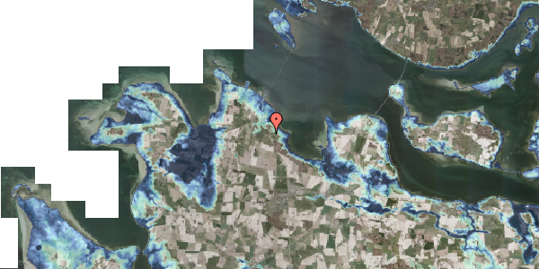 Stomflod og havvand på Gåbensevej 34, 4840 Nørre Alslev
