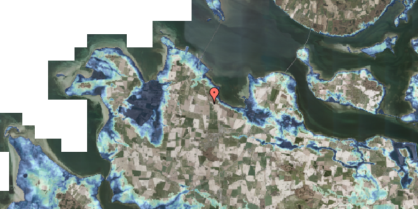 Stomflod og havvand på Gåbensevej 41A, 4840 Nørre Alslev