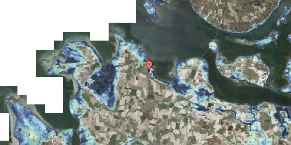 Stomflod og havvand på Gåbensevej 59, 4840 Nørre Alslev
