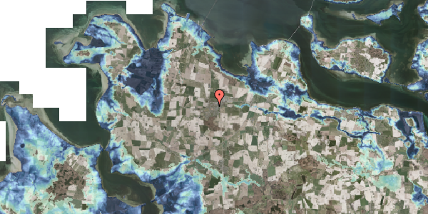Stomflod og havvand på Lunden 1, 4840 Nørre Alslev