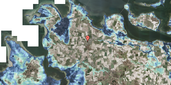 Stomflod og havvand på Nykøbingvej 31, 4840 Nørre Alslev