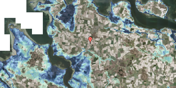 Stomflod og havvand på Nykøbingvej 59, 4840 Nørre Alslev