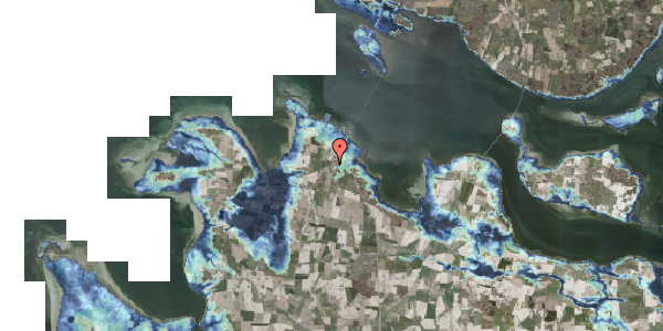 Stomflod og havvand på Nyskolevej 18, 4840 Nørre Alslev