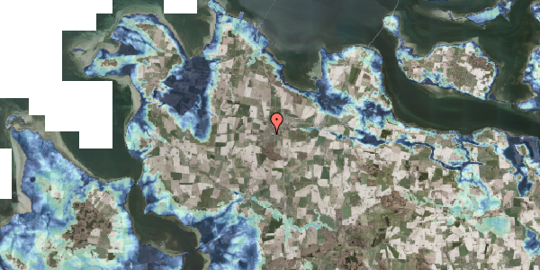Stomflod og havvand på Peter Hviidsvej 8, 4840 Nørre Alslev