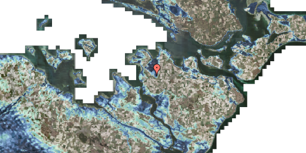 Stomflod og havvand på Riserupvej 27, 4840 Nørre Alslev