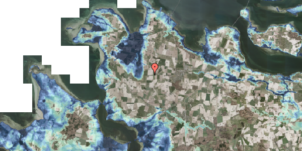 Stomflod og havvand på Riserupvej 30, 4840 Nørre Alslev