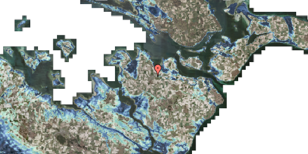 Stomflod og havvand på Skernevej 23, 4840 Nørre Alslev