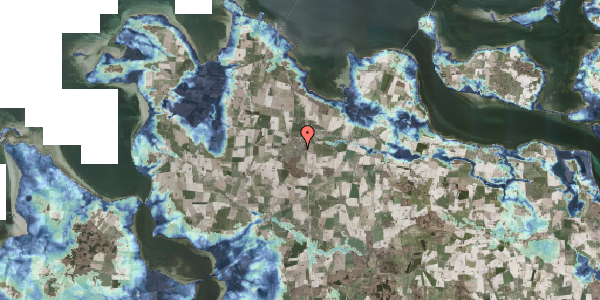 Stomflod og havvand på Skerrisvej 18, 4840 Nørre Alslev