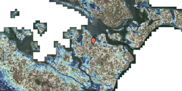 Stomflod og havvand på Skerrisvej 24F, 4840 Nørre Alslev