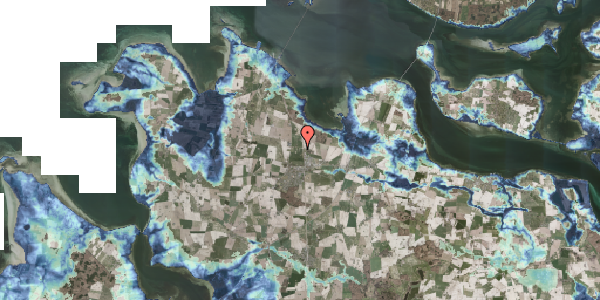 Stomflod og havvand på Skjoldmosevej 14, 4840 Nørre Alslev