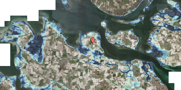 Stomflod og havvand på Skovby Tværvej 13, 4840 Nørre Alslev