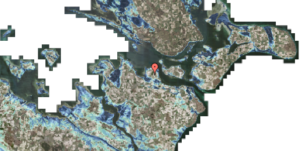 Stomflod og havvand på Skovby Tværvej 22, 4840 Nørre Alslev