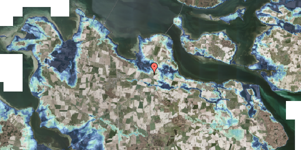 Stomflod og havvand på Skovbyvej 17, 4840 Nørre Alslev