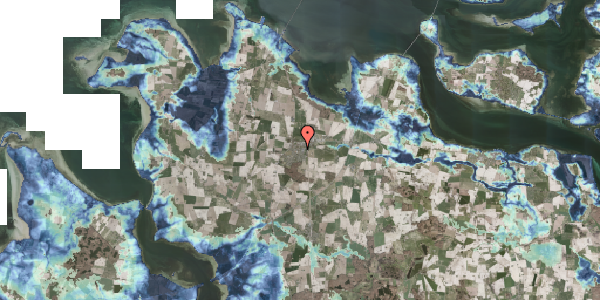 Stomflod og havvand på Skovvej 13, 4840 Nørre Alslev