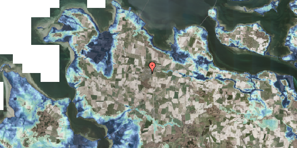Stomflod og havvand på Skovvej 21, 4840 Nørre Alslev