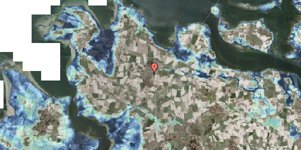 Stomflod og havvand på Skovvej 48, 4840 Nørre Alslev