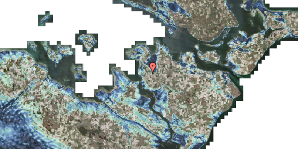 Stomflod og havvand på Storstrømsvej 76, 4840 Nørre Alslev