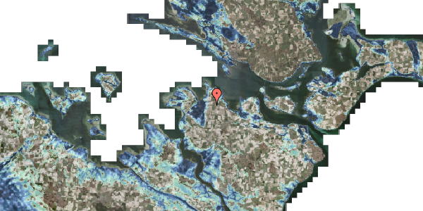 Stomflod og havvand på Storstrømsvej 114, 4840 Nørre Alslev