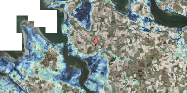 Stomflod og havvand på Sundbyvej 40, 4840 Nørre Alslev