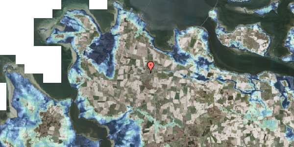 Stomflod og havvand på Svinget 1, 4840 Nørre Alslev