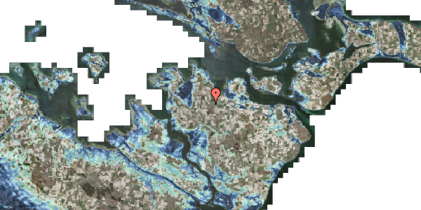 Stomflod og havvand på Svinget 23, 4840 Nørre Alslev