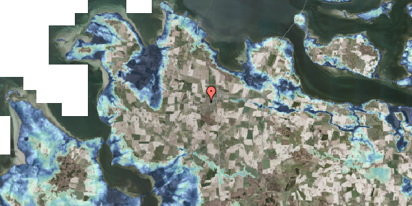 Stomflod og havvand på Svinget 25, 4840 Nørre Alslev