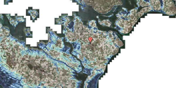 Stomflod og havvand på Sørupvej 19, 4863 Eskilstrup