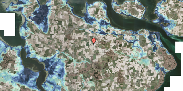 Stomflod og havvand på Torkilstrup Huse 1, 4863 Eskilstrup