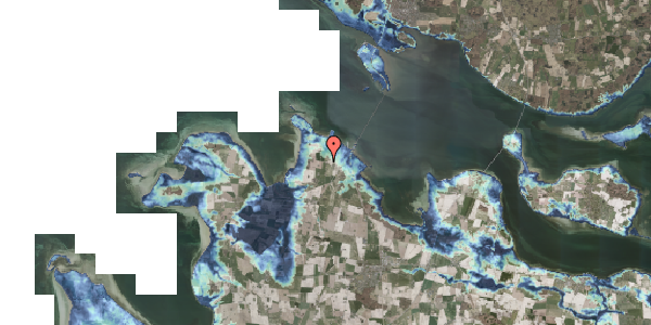 Stomflod og havvand på Vedby Vesterskovvej 15, 4840 Nørre Alslev