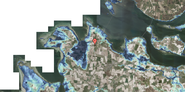 Stomflod og havvand på Vigvej 20, 4840 Nørre Alslev