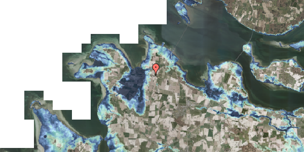 Stomflod og havvand på Vigvej 23, 4840 Nørre Alslev