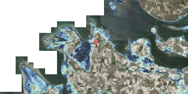 Stomflod og havvand på Vigvej 35, 4840 Nørre Alslev