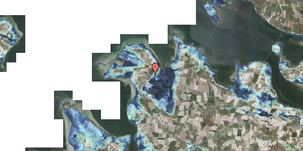 Stomflod og havvand på Vigvej 86, 4840 Nørre Alslev