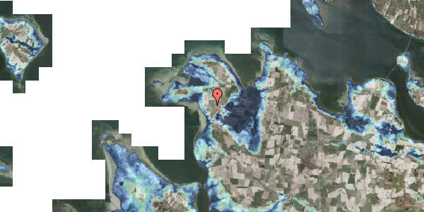 Stomflod og havvand på Vålse Møllevej 7, 4840 Nørre Alslev