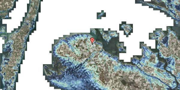 Stomflod og havvand på Nakskovvej 28, 4913 Horslunde