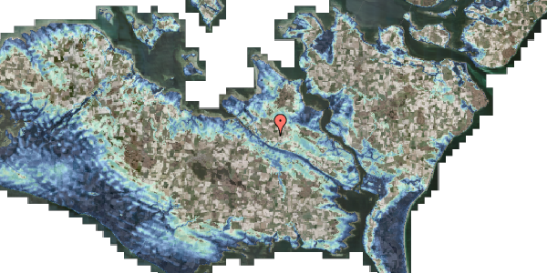 Stomflod og havvand på Langsvej 11, 4990 Sakskøbing