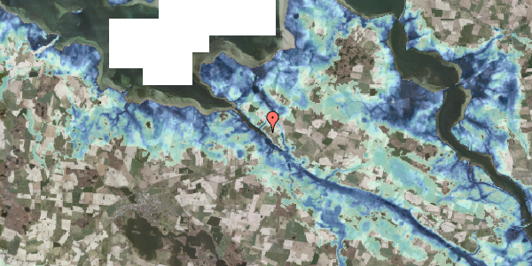 Stomflod og havvand på Orebyvej 171, 4990 Sakskøbing