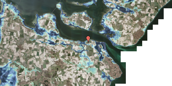 Stomflod og havvand på Birkehegnet 1, 4850 Stubbekøbing